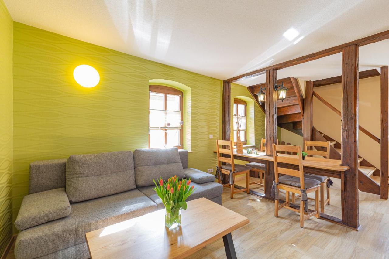 Apartmenthaus Schlag Naumburg  Buitenkant foto