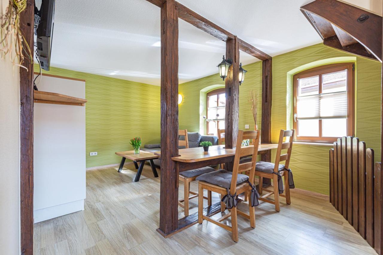 Apartmenthaus Schlag Naumburg  Buitenkant foto