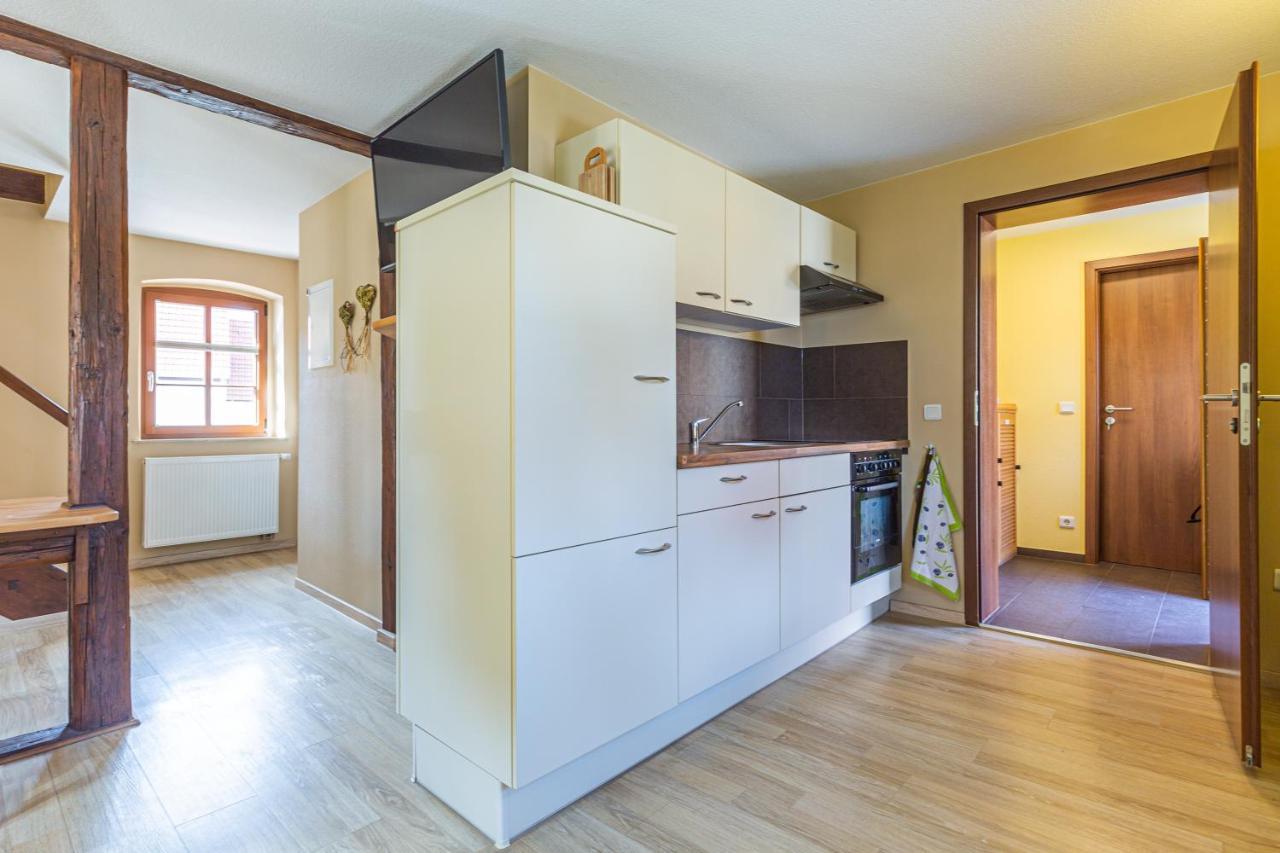 Apartmenthaus Schlag Naumburg  Buitenkant foto