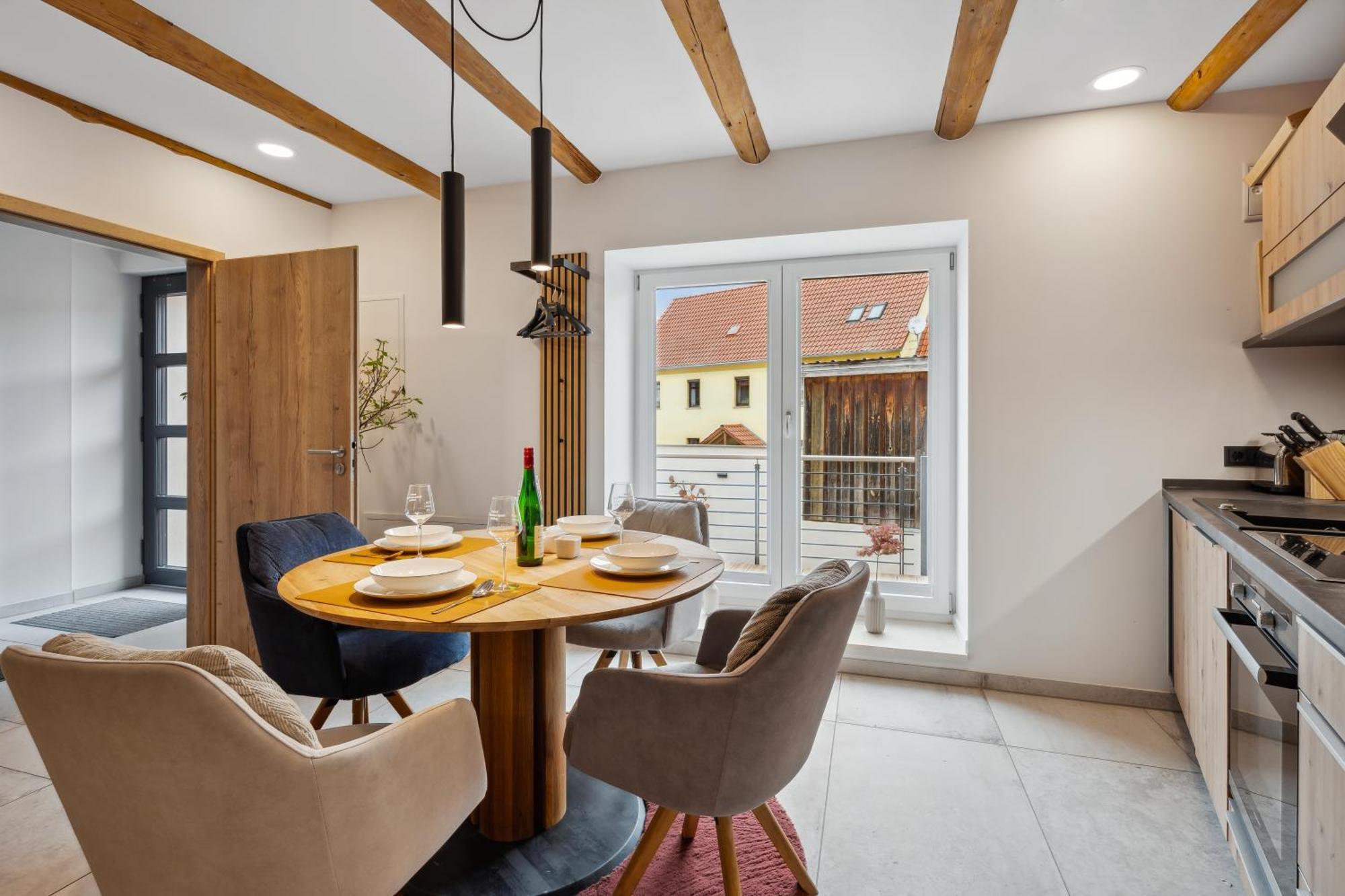 Apartmenthaus Schlag Naumburg  Buitenkant foto